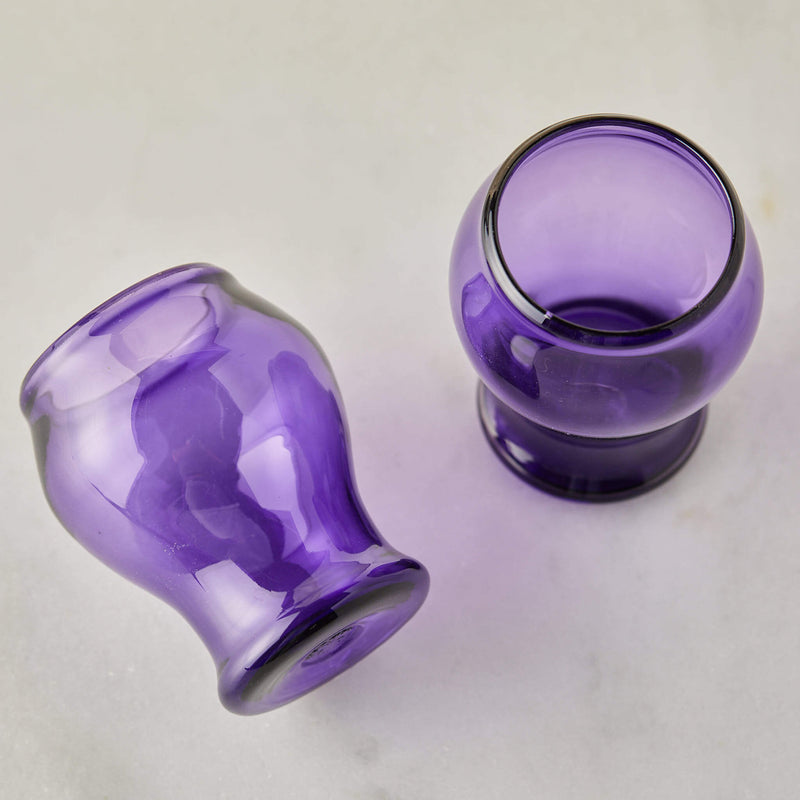 Milk Punch Gift Set with Amethyst Goblets