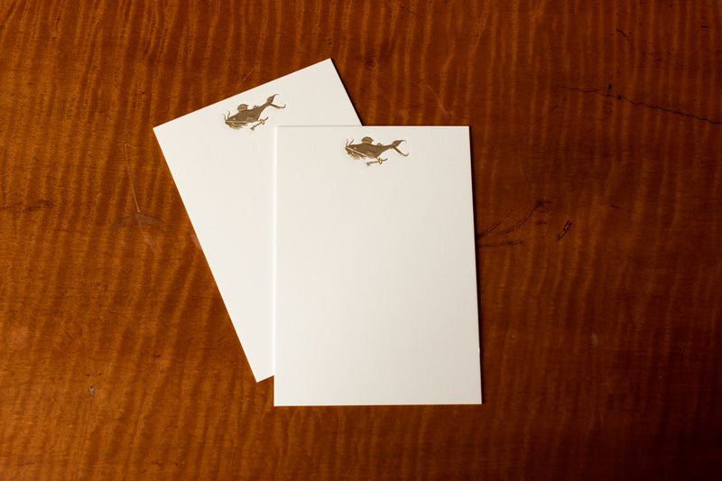 Gilded Catfish Menu Cards