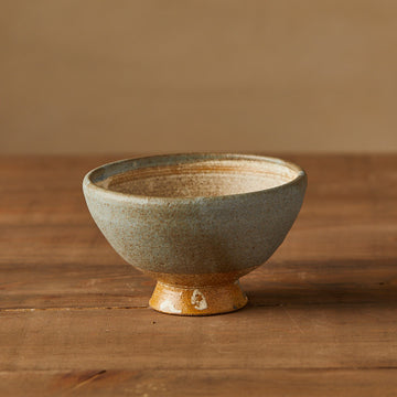Hand Thrown Bowl, Short Footed