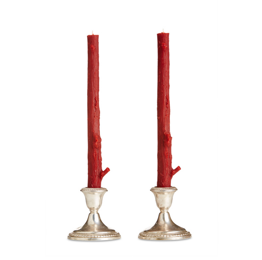 Cedar Stick Candles, Dark Cherry
